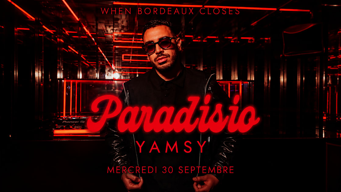 Affiche Gilly - Paradisio By Yamsy Mercredi 30/09, Bordeaux · Billets Shotgun