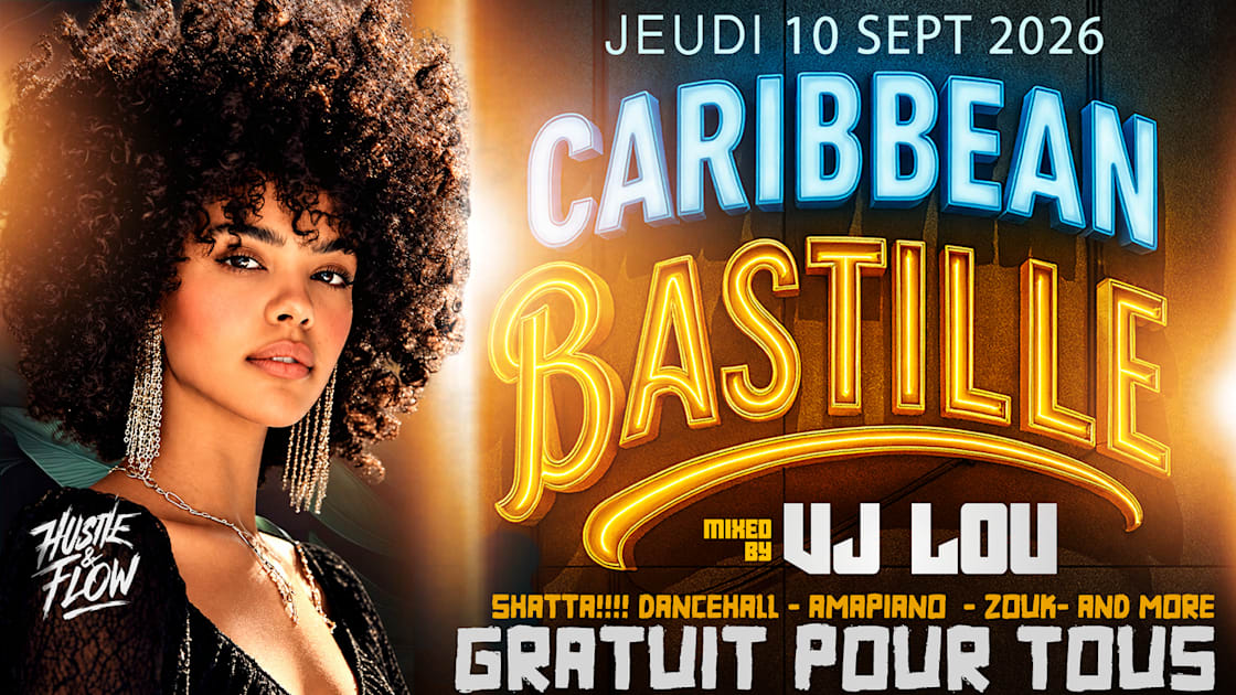 Affiche Caribbean Bastille / Tous Les Jeudis, Paris · Billets Shotgun