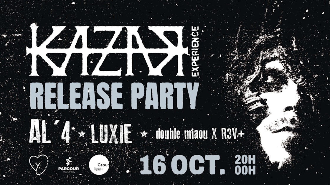 Affiche Kazar Experience, Pessac · Billets Shotgun