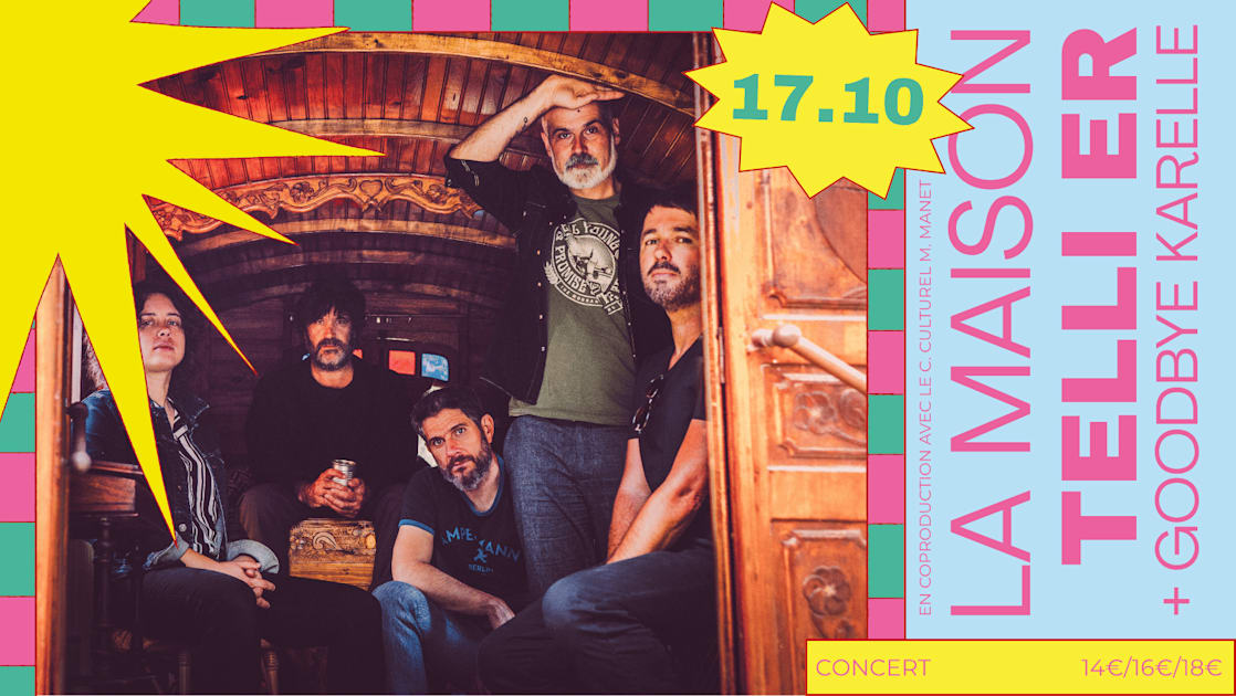 Affiche La Maison Tellier + Goodbye Karelle, Bergerac · Billets Shotgun