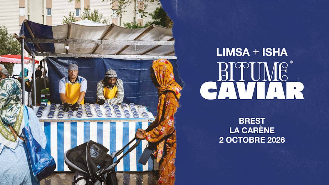 Affiche Isha &amp; Limsa D'aulnay • La Carène, Brest, Brest · Billets Shotgun