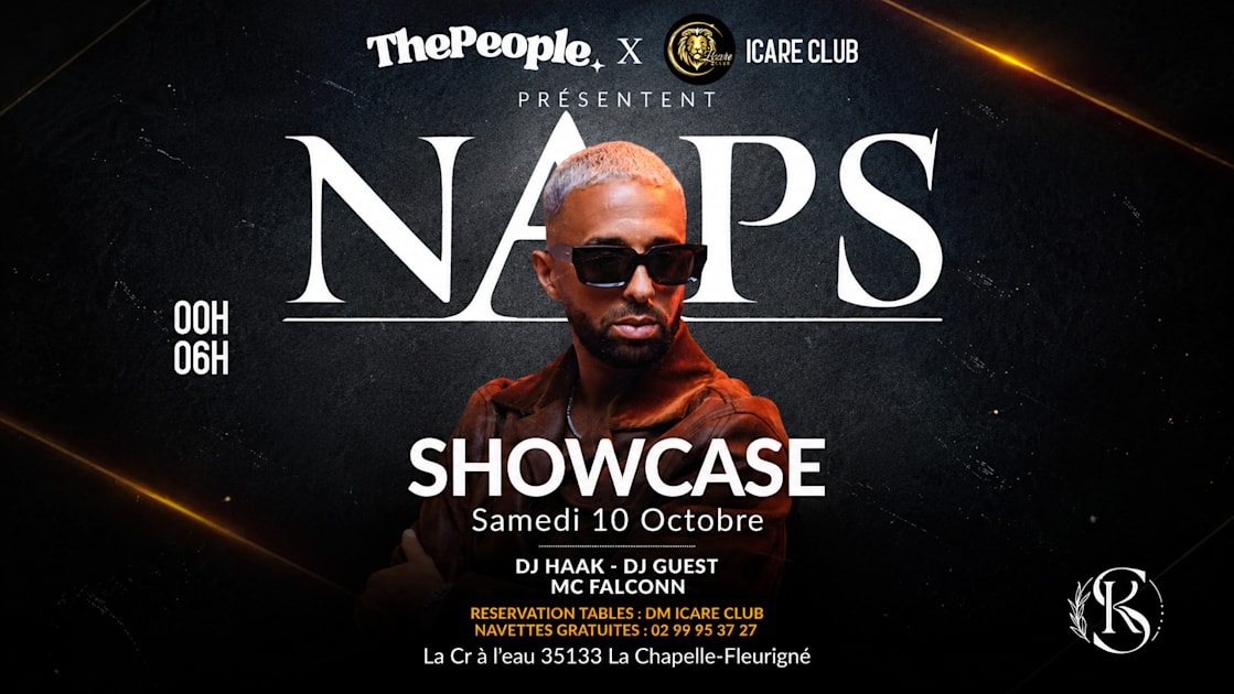 Affiche Thepeople Showcase Naps, La Chapelle-Fleurigné · Billets Shotgun