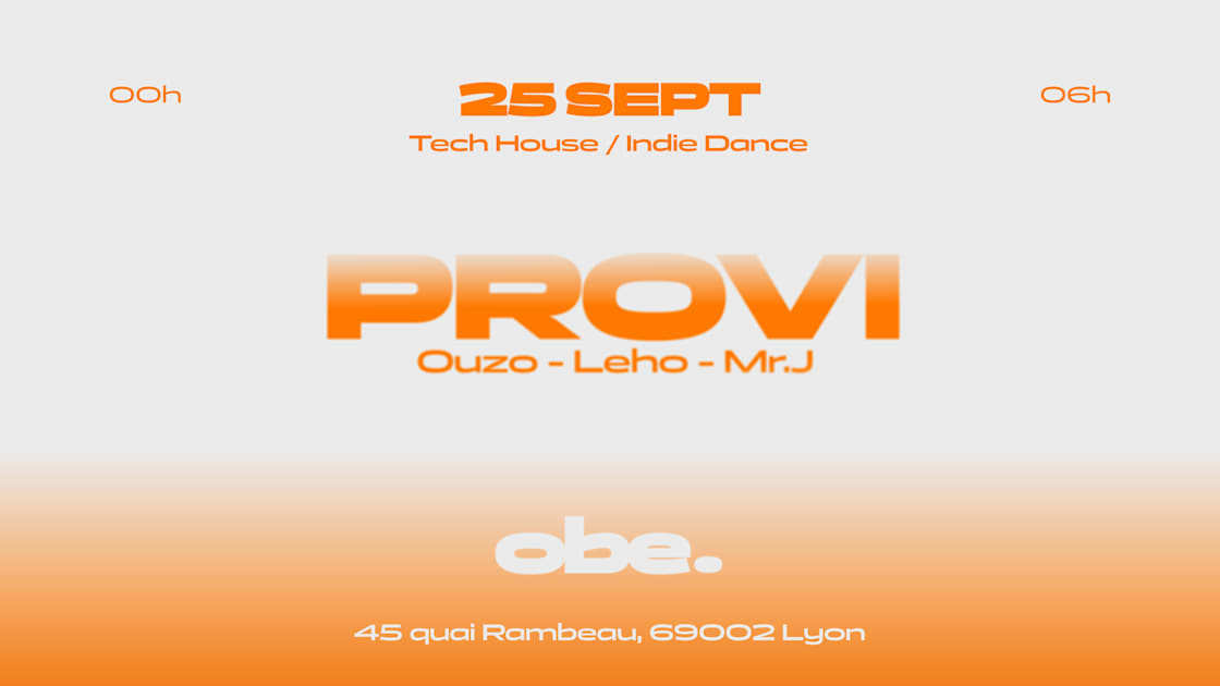 Obe. - Provi, Ouzo, Leho, Mr.J