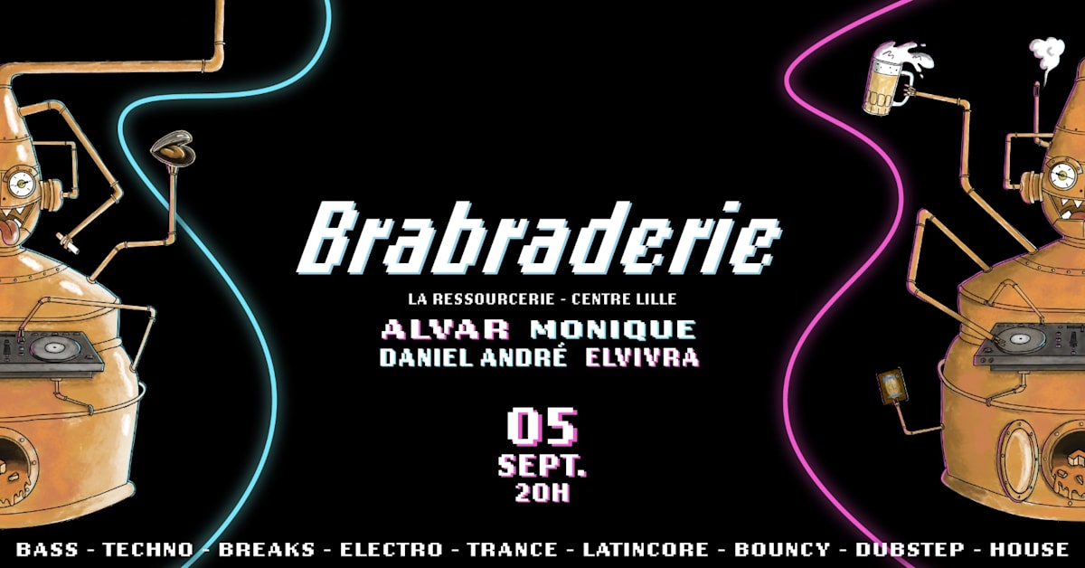 Affiche Brabraderie @La Ressourcerie, Lille, Lille · Billets Shotgun