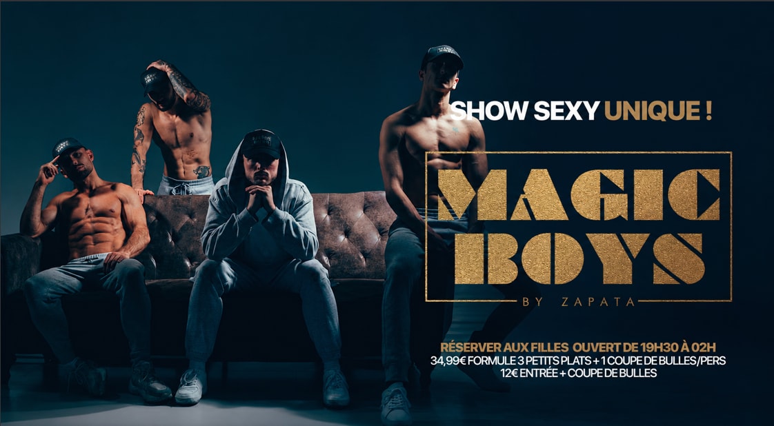 Affiche Magic Boys - 17.12, Rivesaltes · Billets Shotgun