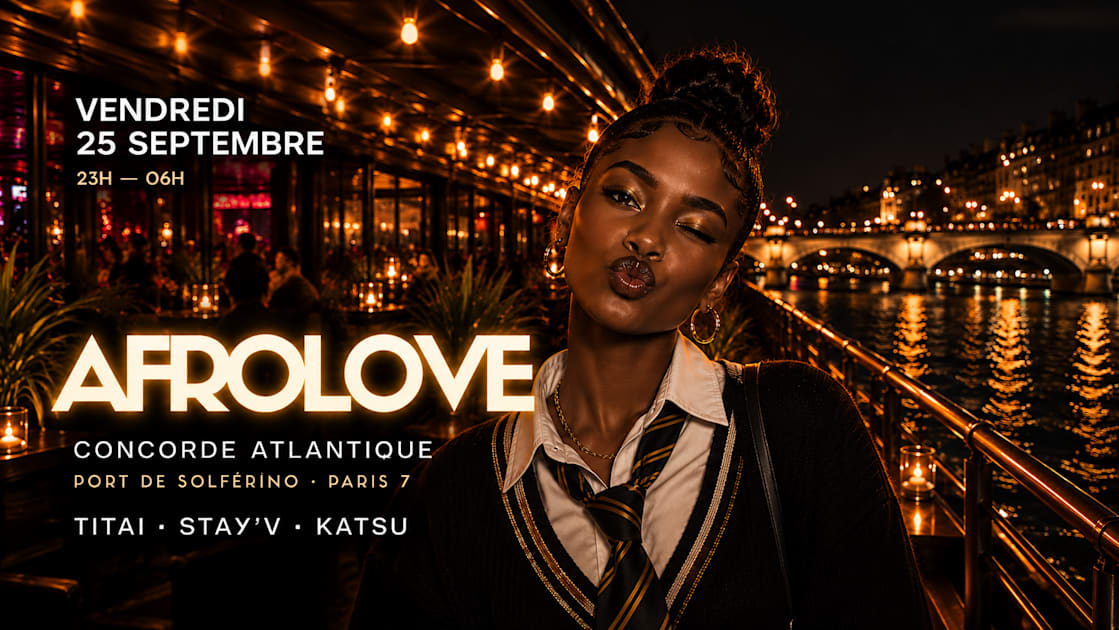 Affiche Afrolove: 100% Afro &amp; Amapiano, Paris · Billets Shotgun