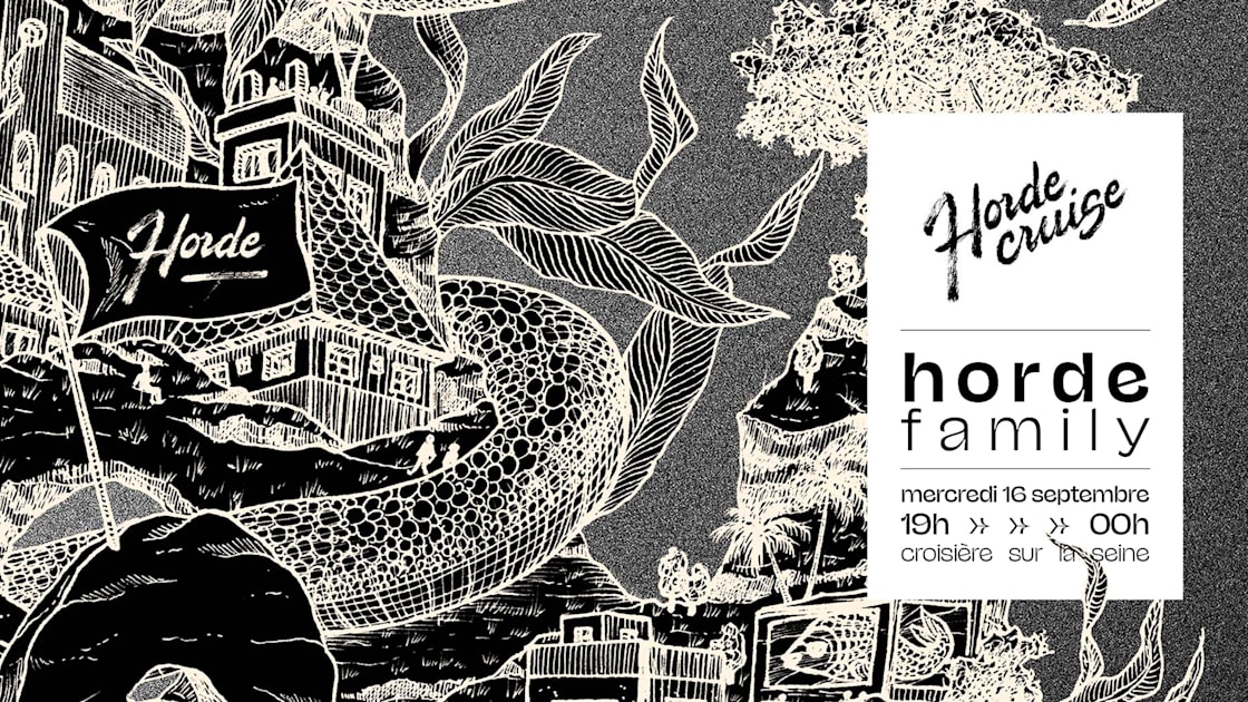 Affiche Horde Family Cruise, Paris · Billets Shotgun