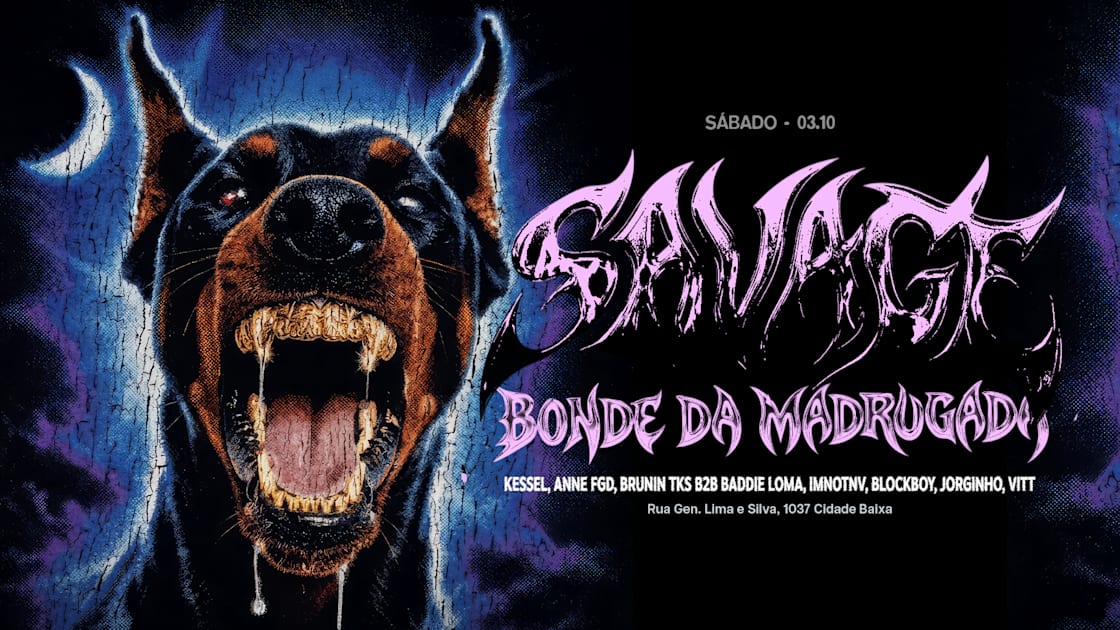 Capa de Savage • Bonde Da Madrugada @Cuckopoa