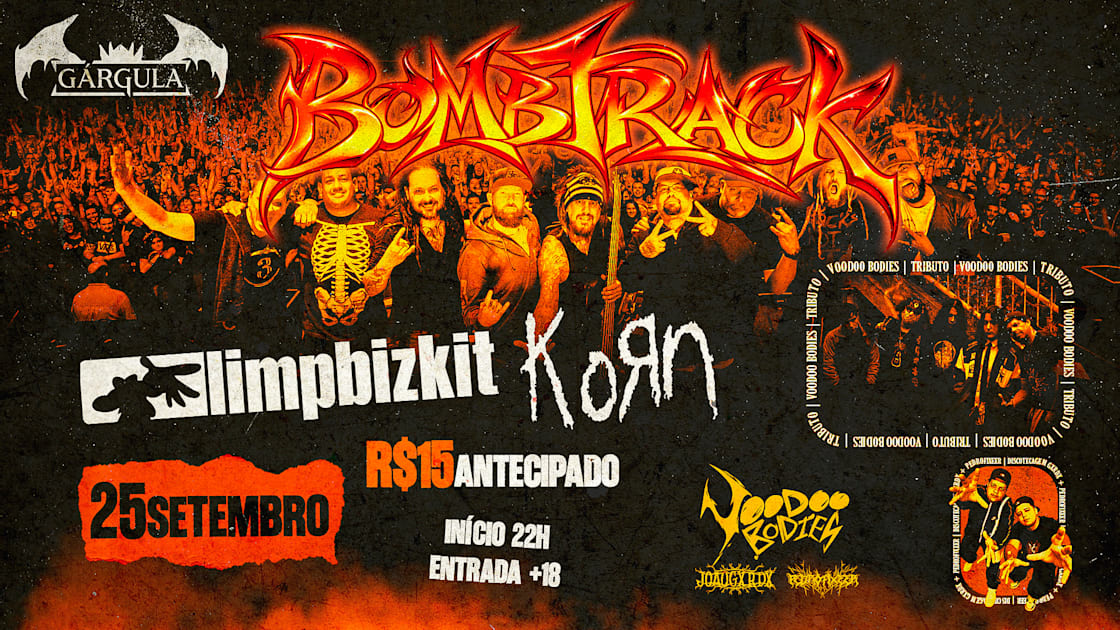Bombtrack - Especial Korn E Limp Bizkit
