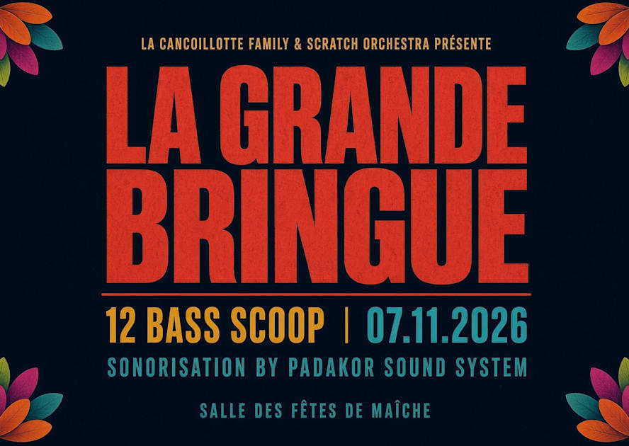 Affiche La Grande Bringue, Maîche · Billets Shotgun