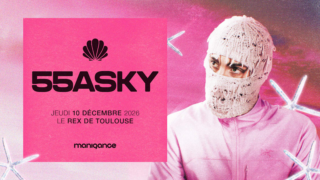 Affiche 55asky, Toulouse · Billets Shotgun