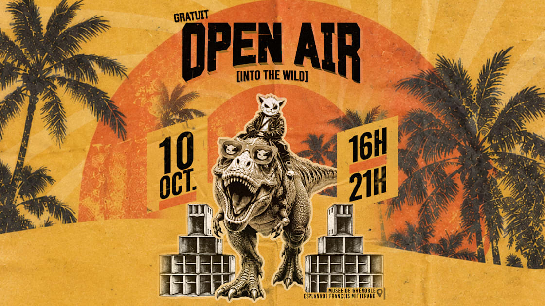 Affiche [Into The Wild] ☀️ Open Air (Gratuit) @Grenoble, Grenoble · Billets Shotgun