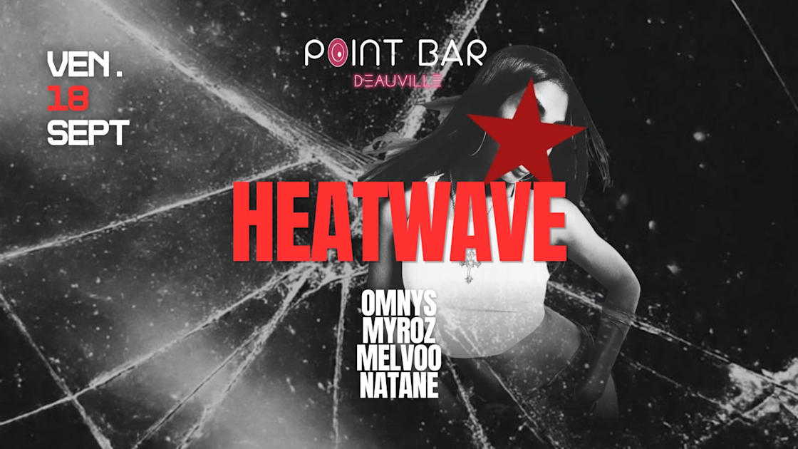 Affiche Heatwaves, Deauville · Billets Shotgun