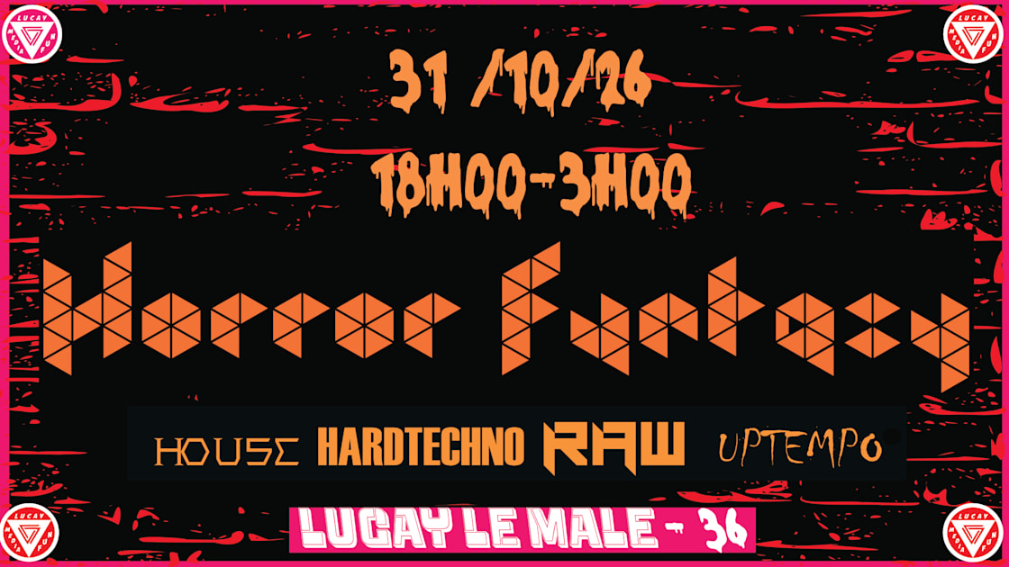 Affiche Horror Funtasy 2026, Luçay-Le-Mâle · Billets Shotgun