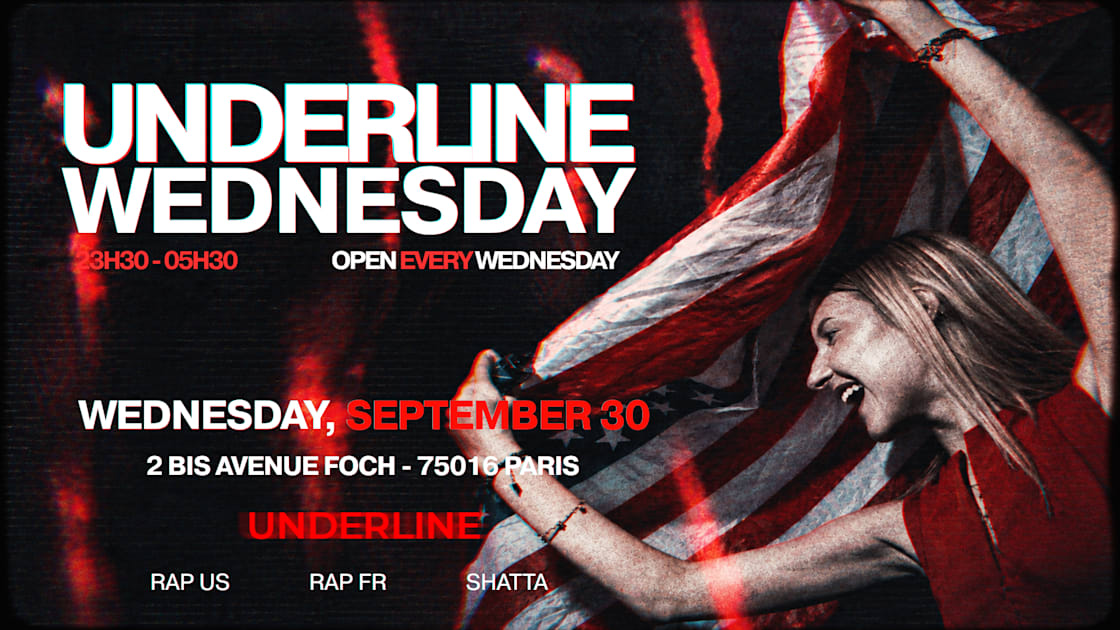 Affiche Underline - Duplex 30/09, Paris · Billets Shotgun