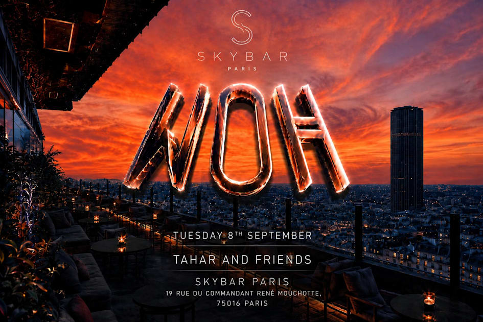 Affiche Woh At Skybar : Tahar And Friens, Paris · Billets Shotgun