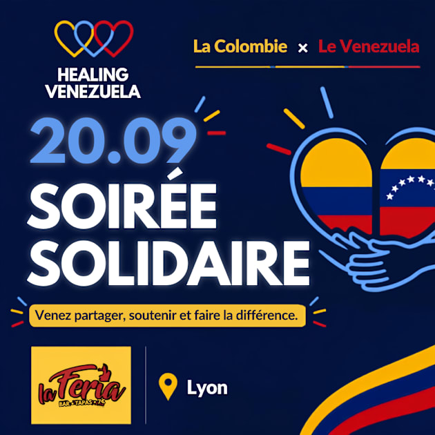 Soirée Solidaire Pour Soutenir Le Venezuela Et La Colombie