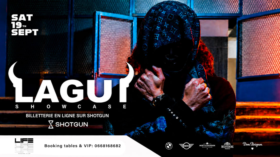Affiche Lagui - Showcase, Voiron · Billets Shotgun