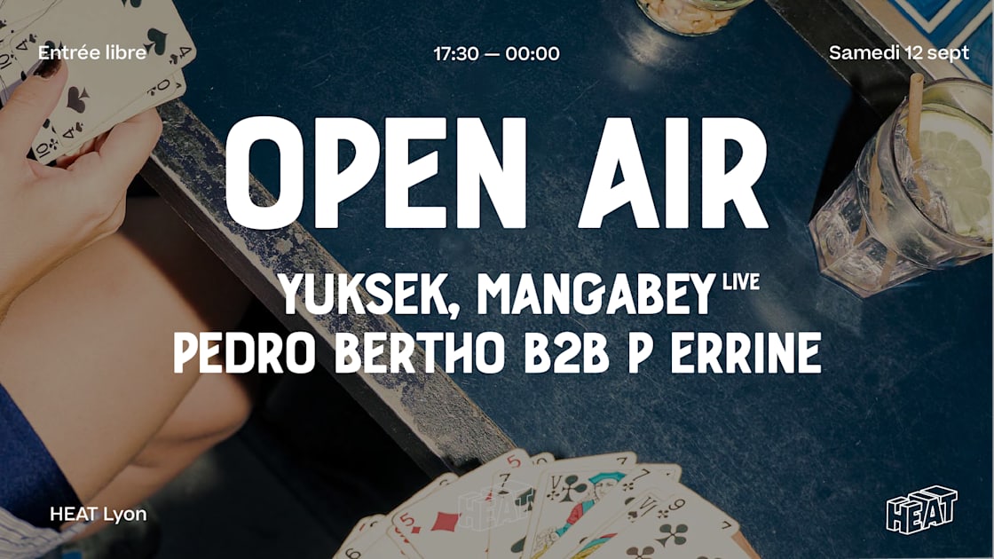 La Place Bleue : Yuksek, Mangabey (Live), Pedro Bertho...