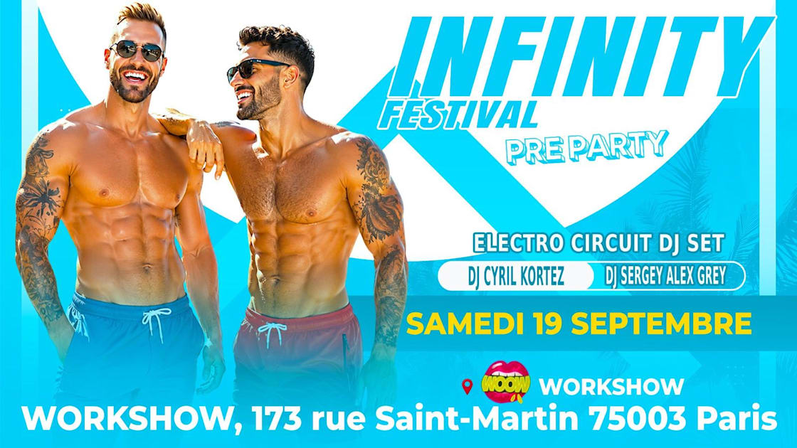 Affiche Infinity Festival Pre Party, Paris · Billets Shotgun
