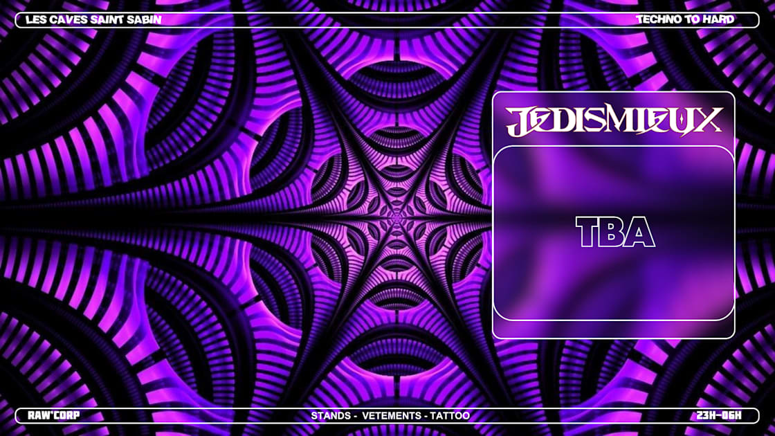 Jedismieux - Soirée techno le jeu 4 juin à 50 Rue St Sabin, 75011 Paris, France