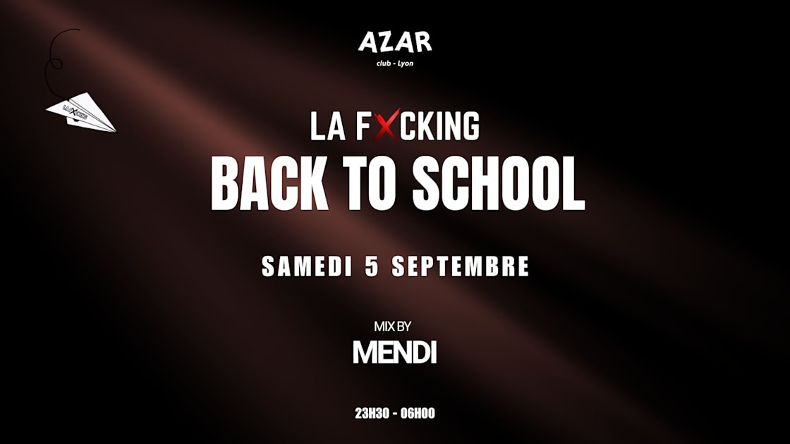 La F*Cking Back To School