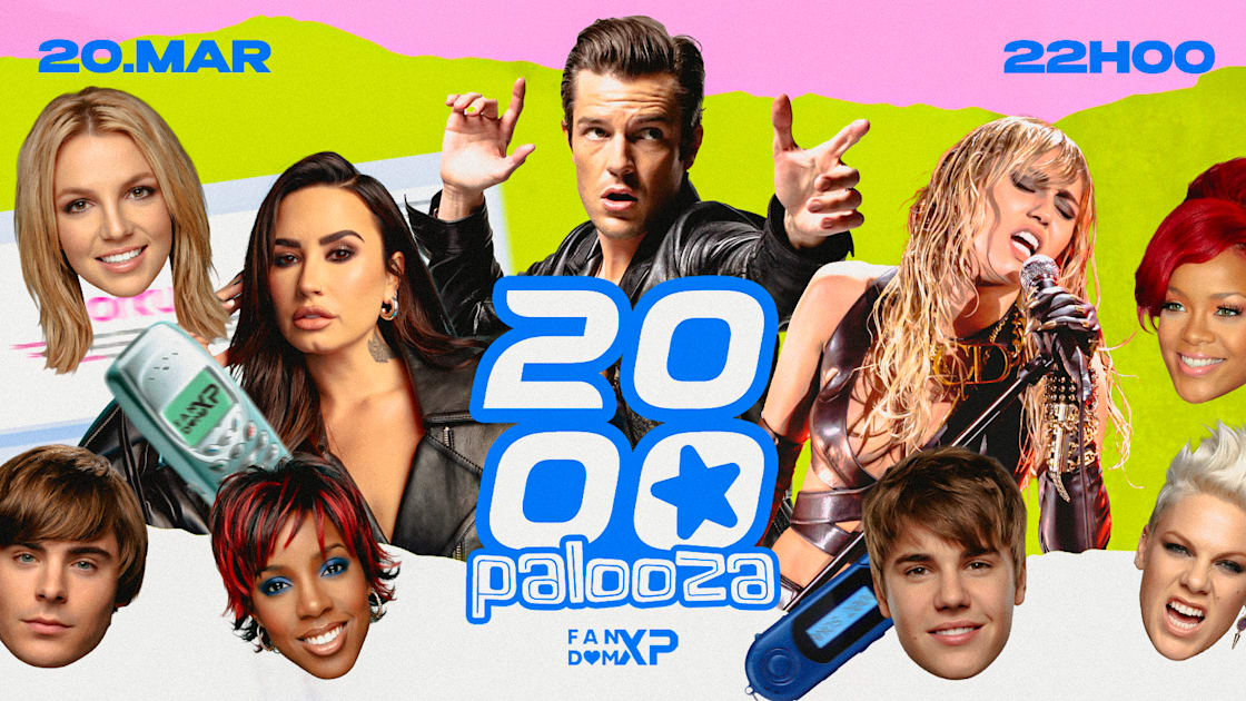 2000 Em Uma Noite: After Lolla Com Pop, Disney & Hits 2000, São