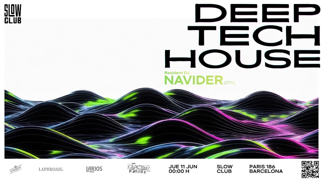 Tech house/deep house未使用レコード30枚H Deep, Tech, House By Navider | [Drink Included], Barcelona