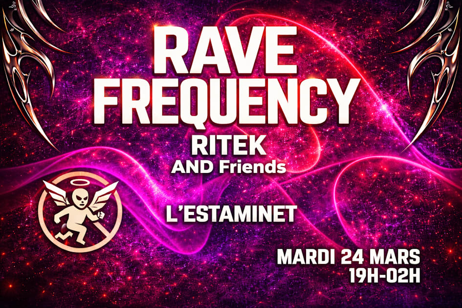 RITEK - Soirée techno le mar 24 mars à L’estaminet matinal bar karaoké club électro