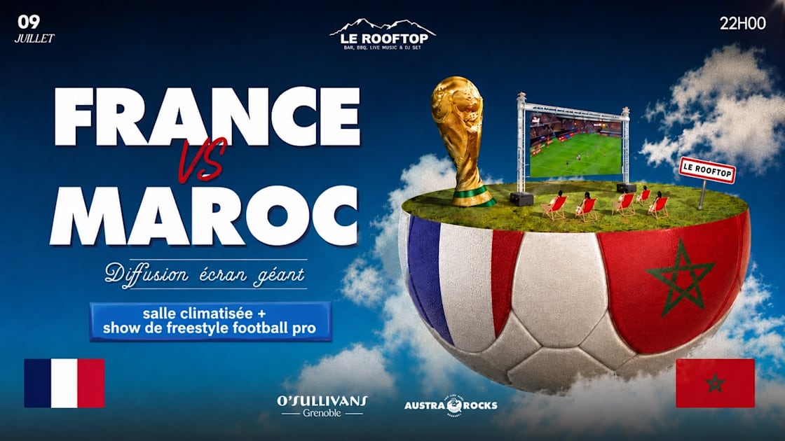 France - Maroc (Gratuit) Le Rooftop/Austra Rocks