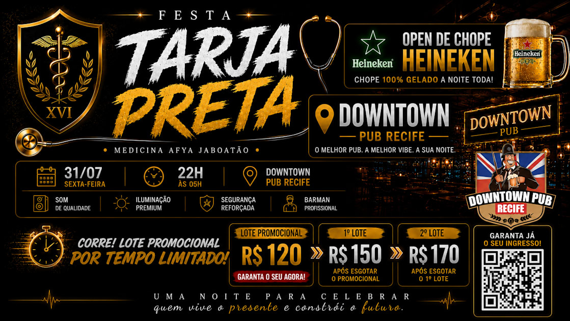 Festa Tarja Preta - Turma XVI
