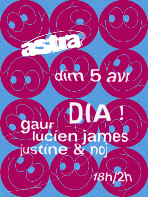 FabienLucienJames - Soirée techno le dim 5 avr. à ASTRA