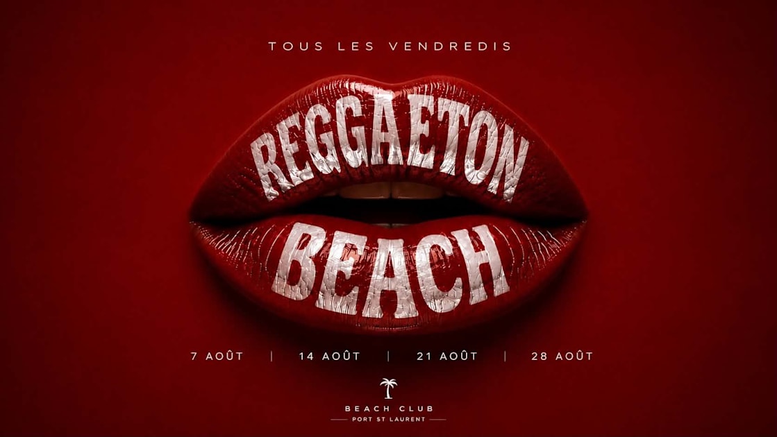Affiche Big Closing Reggaeton Beach, Saint-Laurent-Du-Var · Billets Shotgun