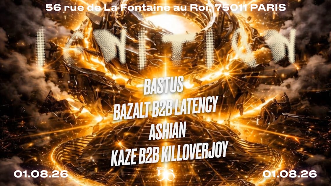 Bastus - Soirée techno le sam 1 août à STUDIO 56 PARIS