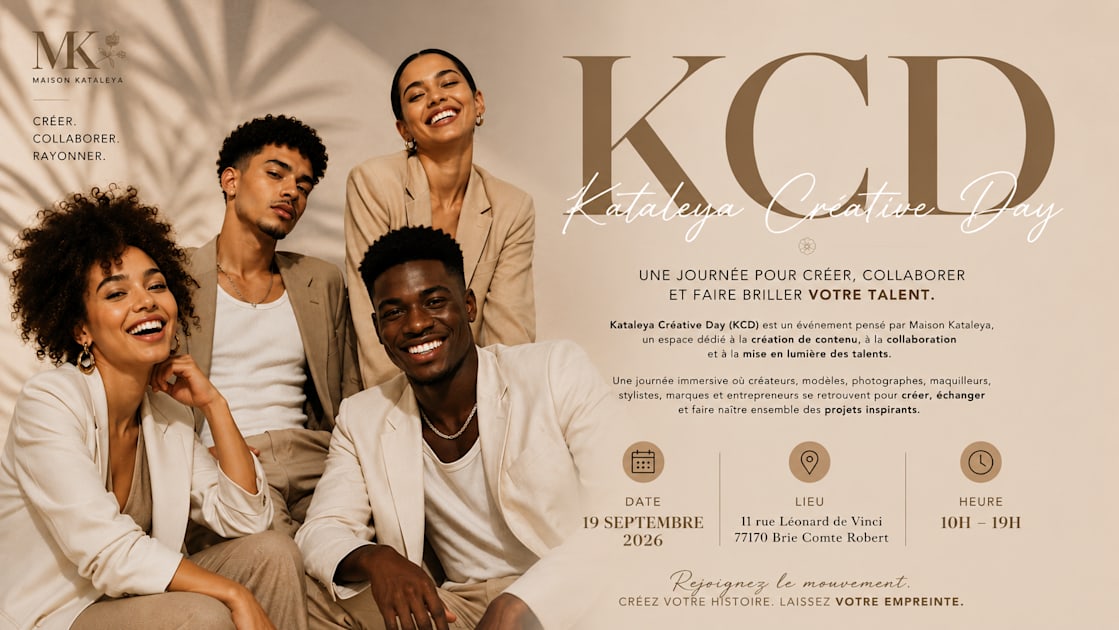 Affiche Kataleya Créative Day, Brie-Comte-Robert · Billets Shotgun