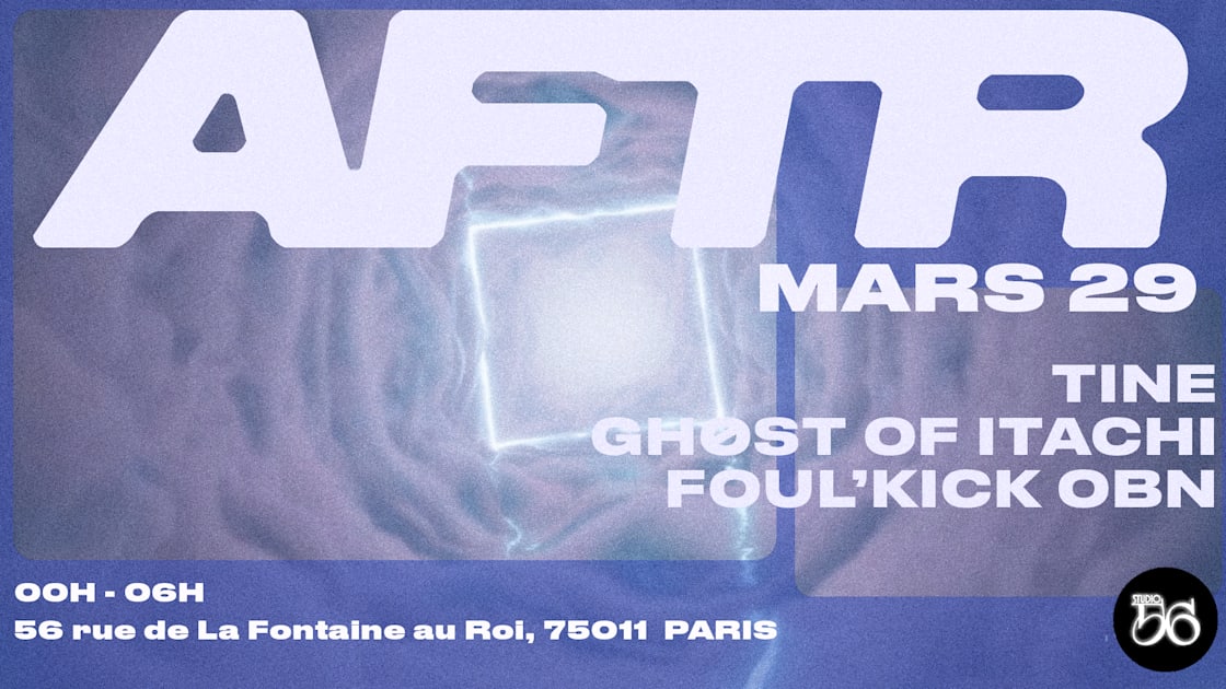 FouL'KicK OBN - Soirée techno le dim 29 mars à STUDIO 56 PARIS