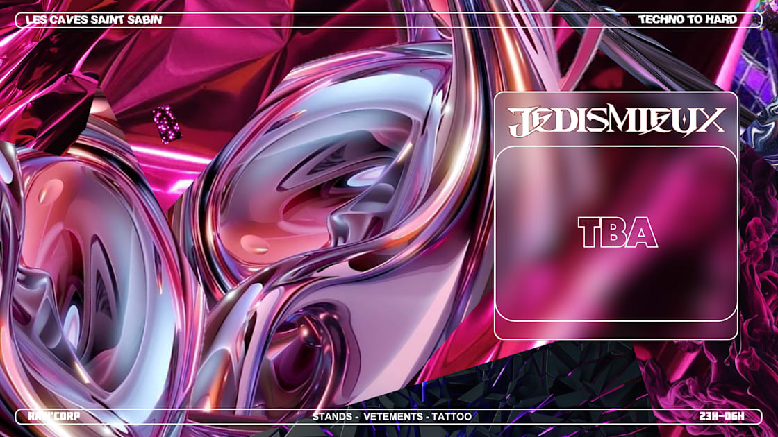 Jedismieux - Soirée techno le jeu 7 mai à 50 Rue St Sabin, 75011 Paris, France