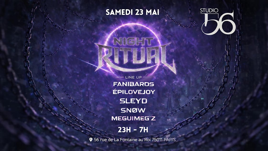 SNØW - Soirée techno le sam 23 mai à Studio 56