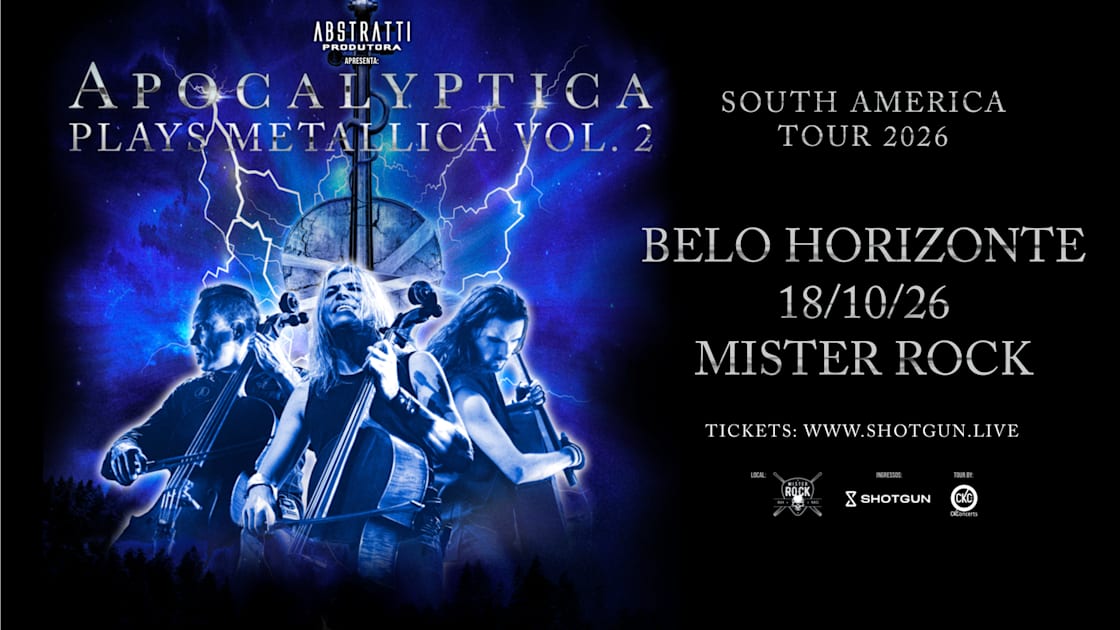 Apocalyptica Em Belo Horizonte