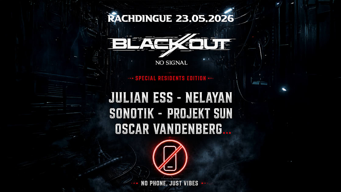 Sonotik - Soirée techno le sam 23 mai à Le Rachdingue