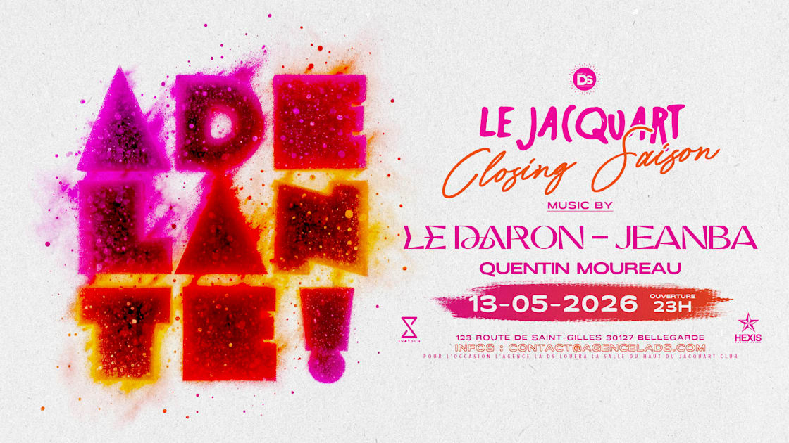JeanBa - Soirée techno le mer 13 mai à Le Jacquart club de L'Antre