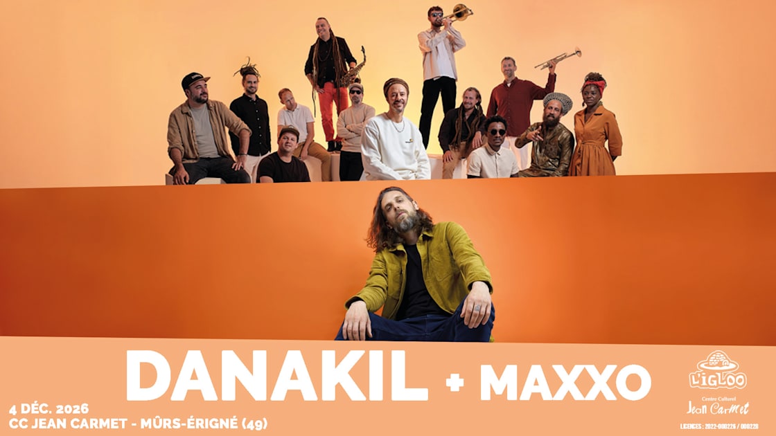 Affiche Danakil Et Maxxo, Mûrs-Erigné · Billets Shotgun
