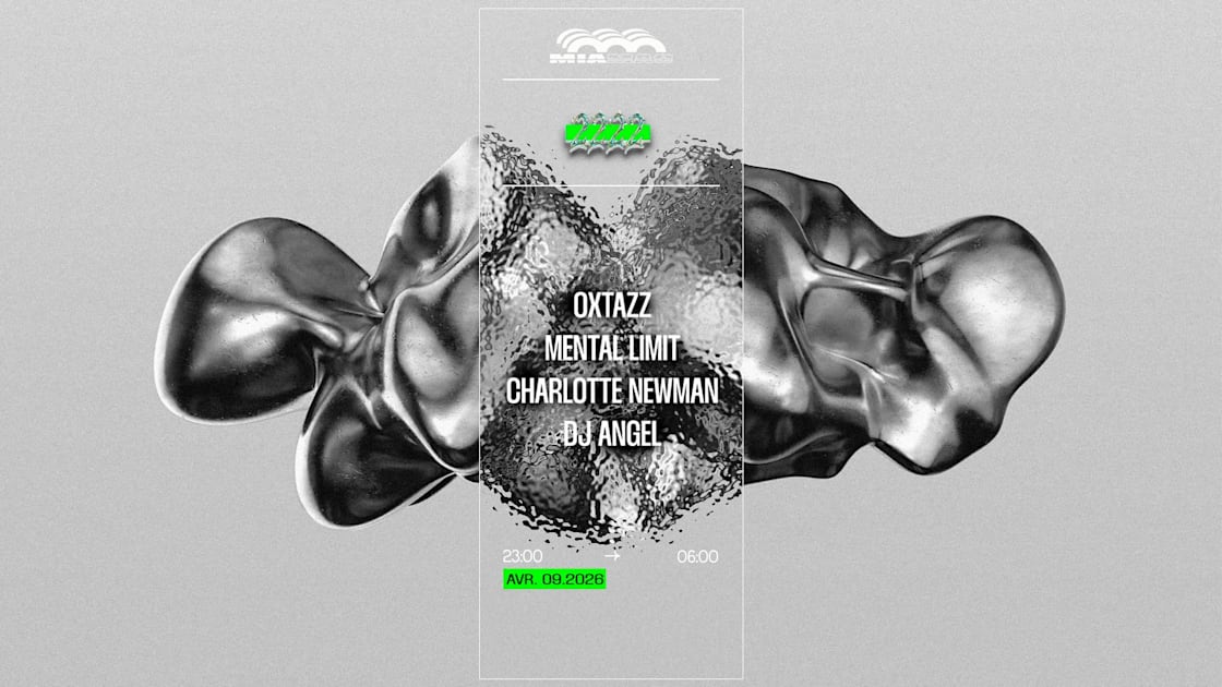 Oxtazz - Soirée techno le jeu 9 avr. à Mia Mao