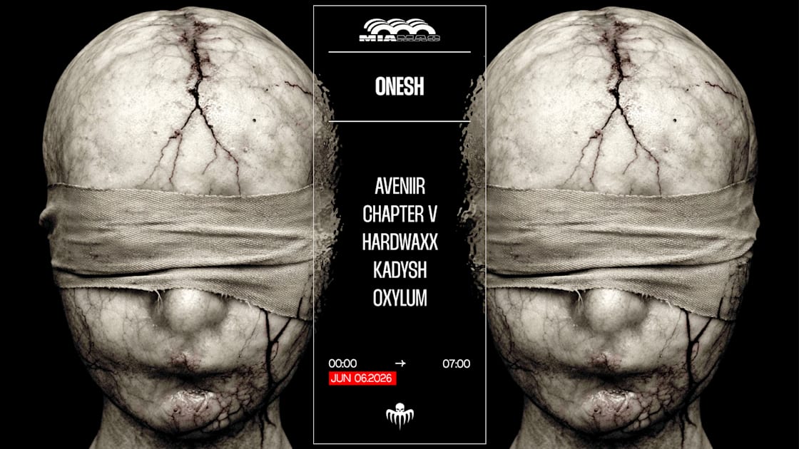 ONESH - Soirée techno le sam 6 juin à Mia Mao