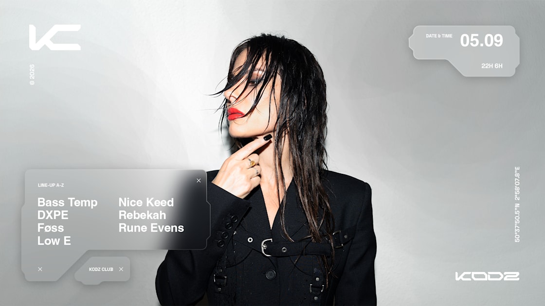 Affiche Kodz Presents : Rebekah, Foss, Nice Keed..., Englos · Billets Shotgun