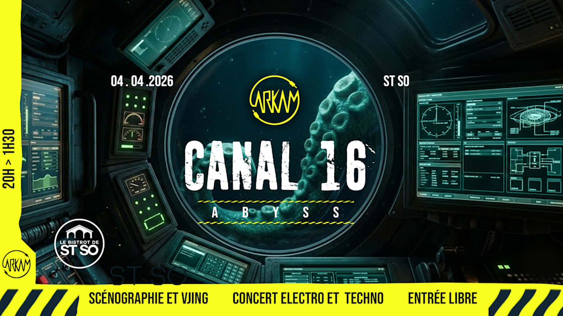 Dr. Watzmann - Soirée techno le sam 4 avr. à Le Bistrot de St So