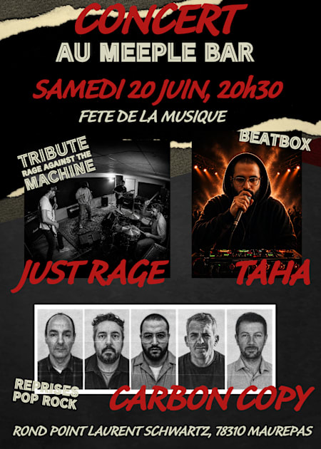 Fete De La Musique 2026 Au Meeple, Maurepas · Ingressos Shotgun