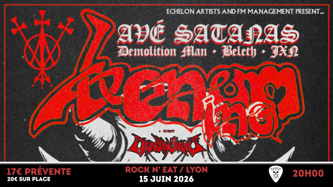 Venom Inc + Guest, Lyon · Shotgun Tickets