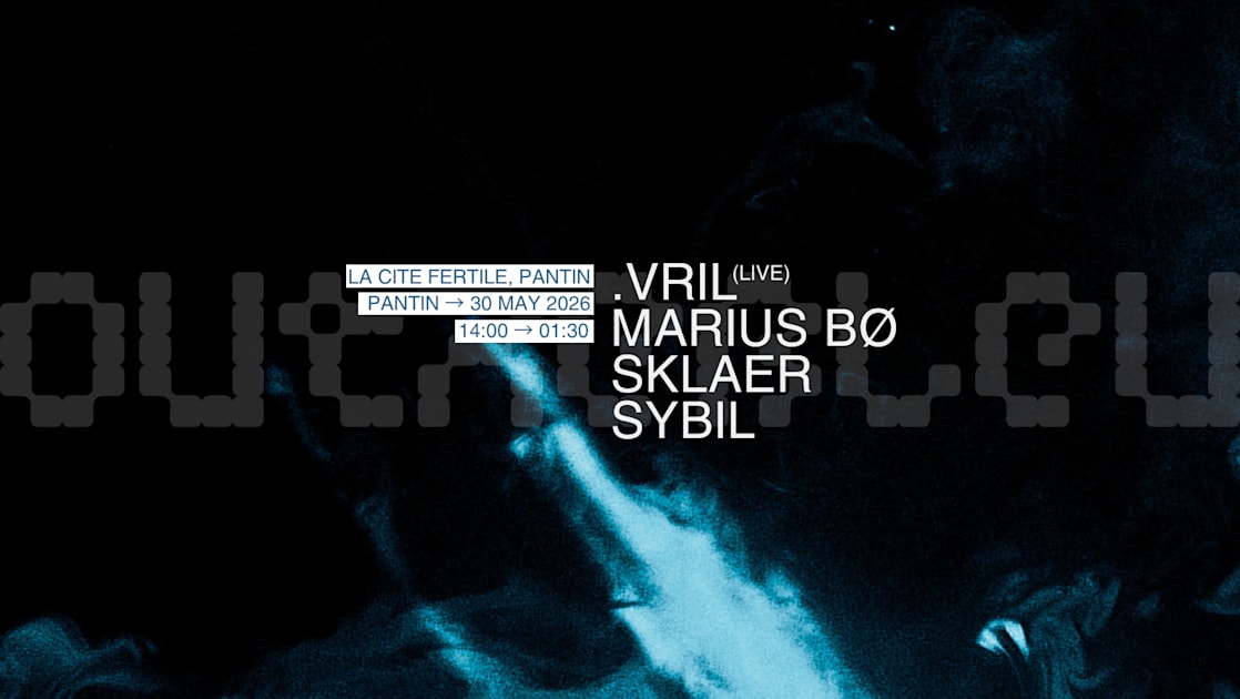 sklaer - Soirée techno le sam 30 mai à La Cité Fertile