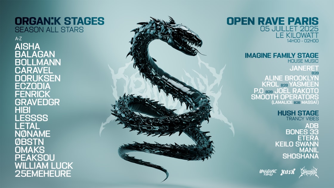 Organïk Xxl : Open Rave 2025, Vitry-Sur-Seine · Shotgun Tickets